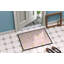 Gemoetric cercles, l 27 po x 18 po tapis de porte extérieur antidérapant-38381053