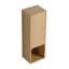Petite armoire murale de 12 pouces, porte à fermeture douce, convenant à une petite salle de bain, chêne original