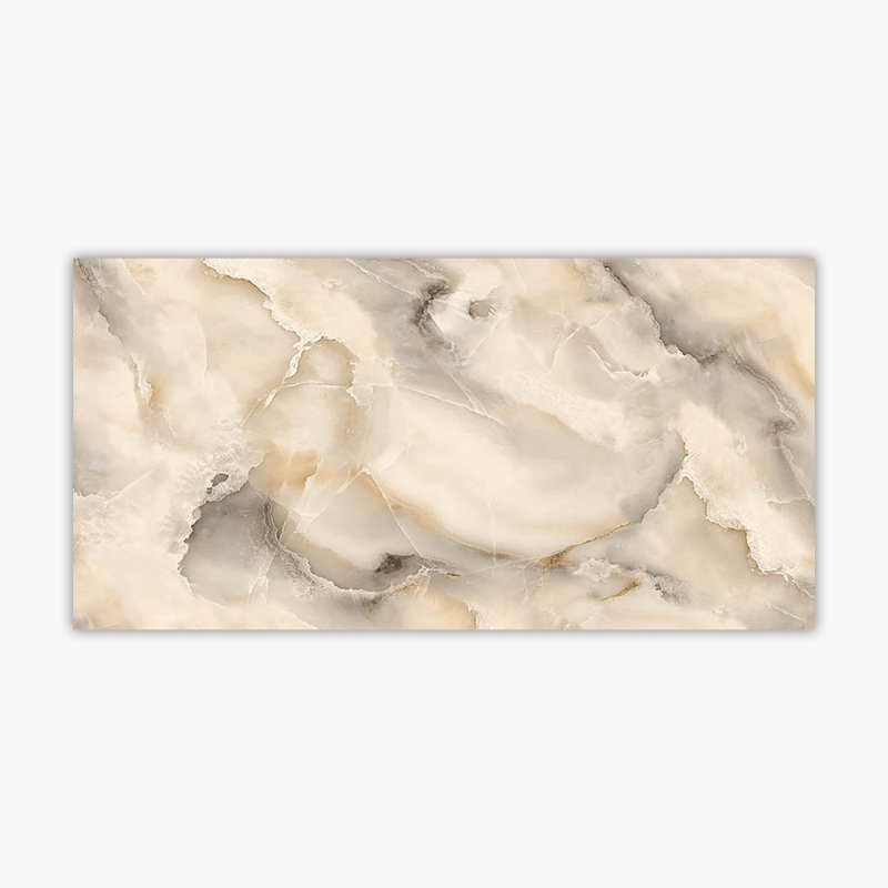 Carreau en marbre 24 po x 48 po, Beige