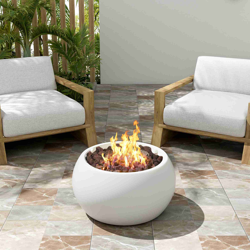 40,000 BTU Outdoor Propane Fire Pit(Tank Cover Not Provided)