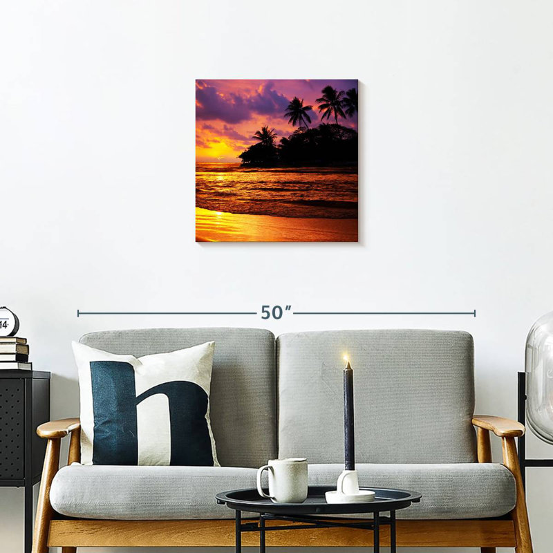 Gillard Tropical Palms Silhouette