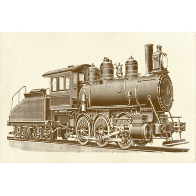 Train Engine IV - Wrapped Canvas Print