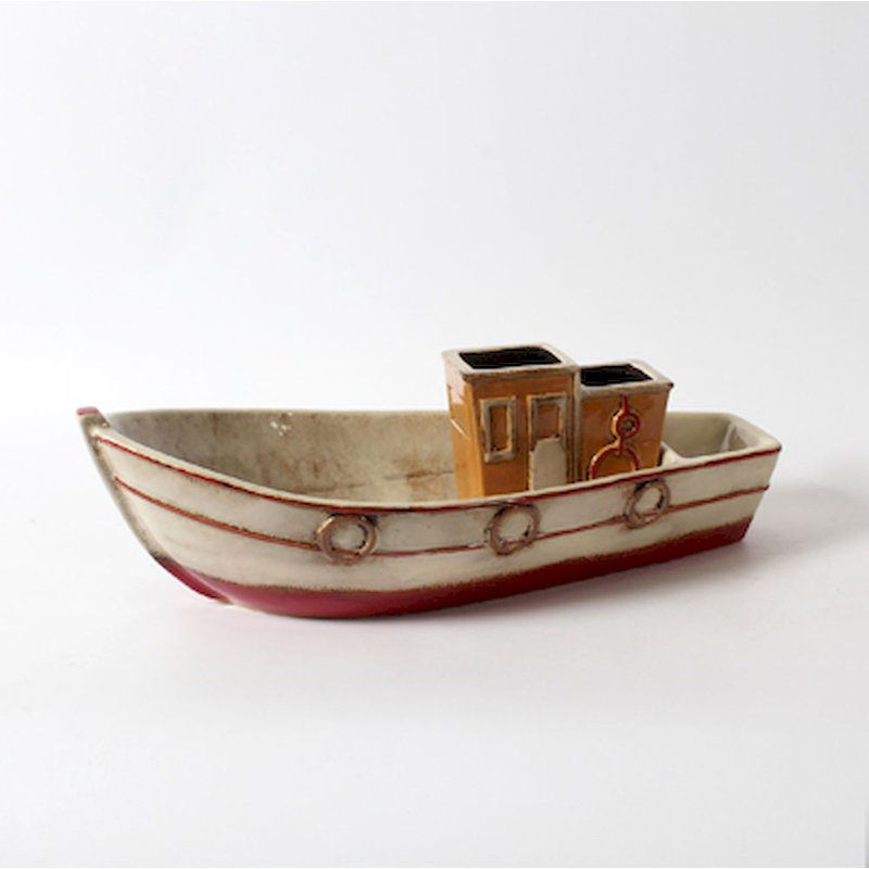 Sculpture bateau Hagan