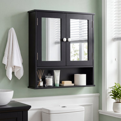Armoire à pharmacie murale à miroir pour salle de bain