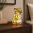 Cute Cat Tiffany-Style Stained Glass Table Lamp