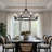 8 - Light Dimmable Wagon Wheel Chandelier-267071756