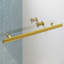  Mara 44 - 48 x 78 "Porte de douche coulissante sans cadre 3/8" en verre trempé transparent-95067147