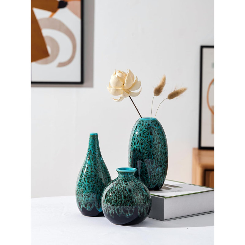 Ceramic Flower Bud Vase Set
