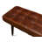 Prince Albert Genuine Leather Upholstered Bench