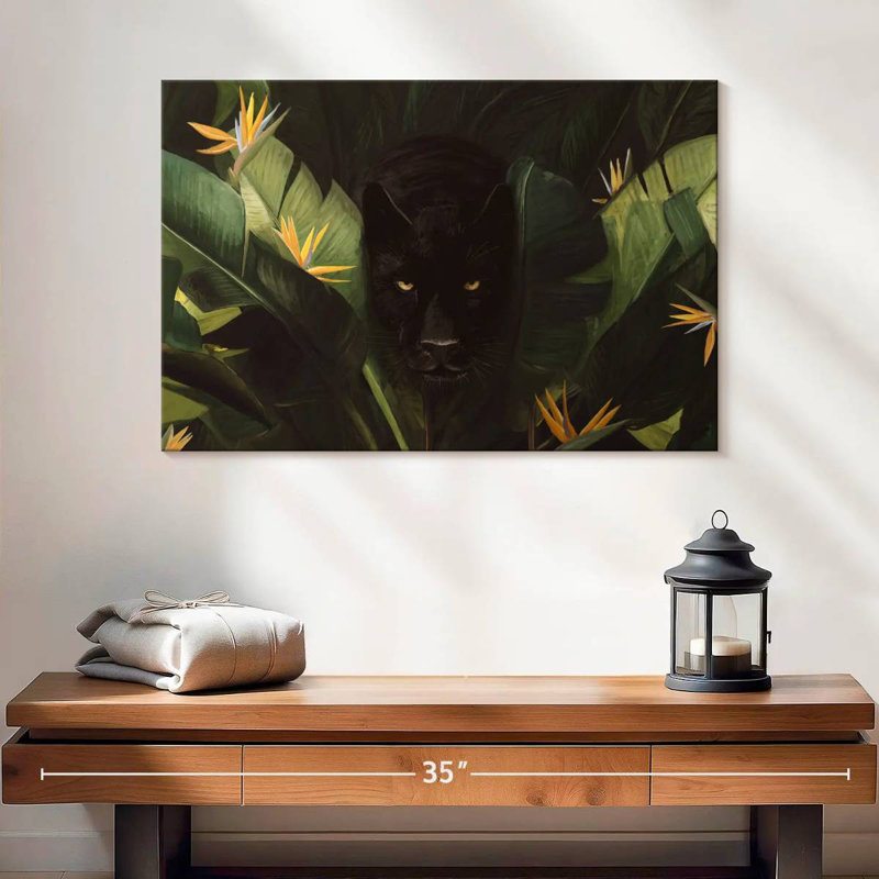 Brampt Hello Panther, 16" H x 24" W