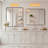 Lunara 1.18" Deep Rounded Corner Rectangular Bathroom Wall Mirror with Premium Tempered Glass & Aluminum Alloy Framed-681096522-681085391