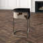 Calvin Upholstered Stool with Metal Frame