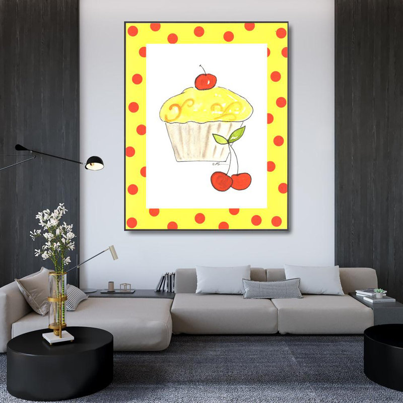 Petit gâteau au citron, H 46 po x l 36 po