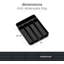 1.88'' H x 9'' W x 12.75'' D Flatware & Kitchen Utensils Drawer Organizer