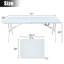 Table pliante 6 pi (seulement tables, pas de chaises)