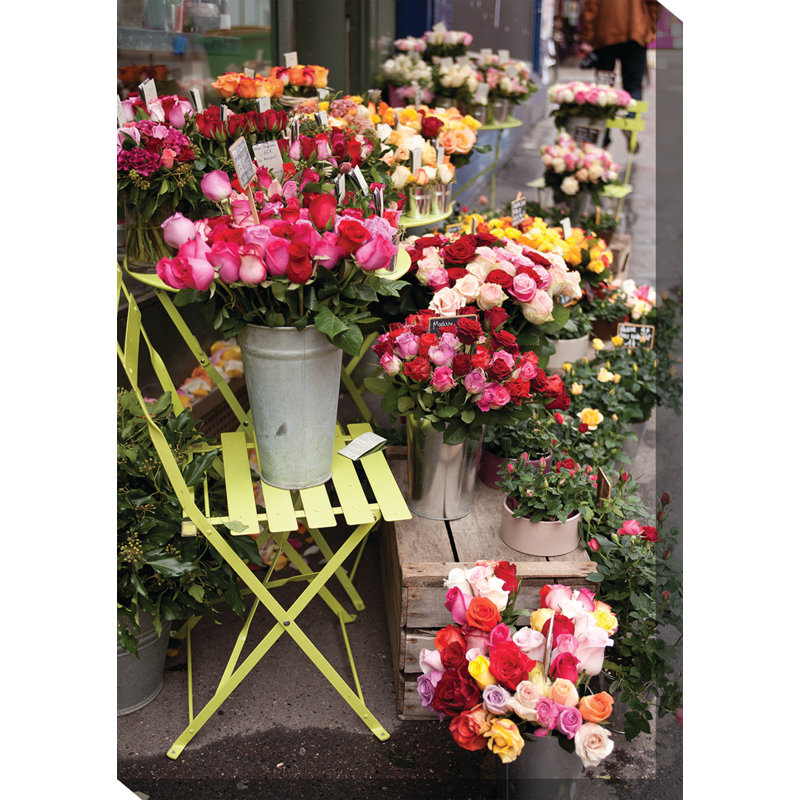 Décoration murale d'extérieur Flower Shop