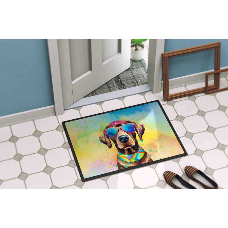 Paillasson intérieur antidérapant 36 po x 24 po Hilmir