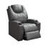 Fauteuil inclinable électrique en cuir Vegan-1331762259