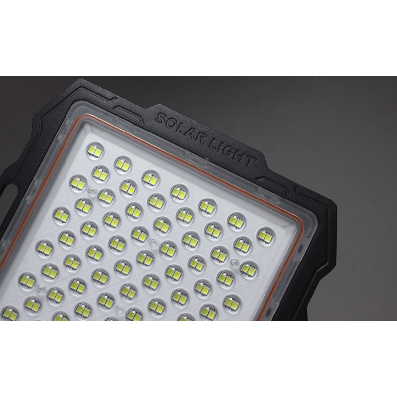 Smart 1 - Head LED Solar Powered Dusk to Dawn Outdoor Security Flood Light with Motion Sensor and Timer