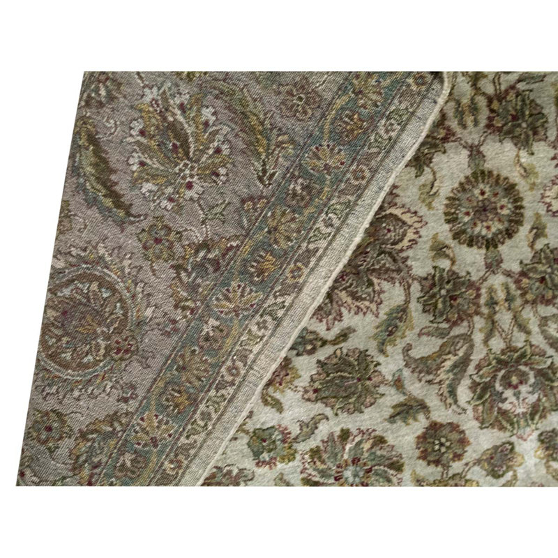 One-of-a-Kind Rectangle 9'2" X 11'5" Hand Knotted Area Rug