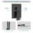 10" Rainfall Slide Bar Shower Head Wall Mount Complete Shower System with Rough-in Valve-60220275