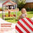 Mud Kitchen with Canopy, Play Kitchen for Toddlers
