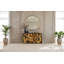 Cast Root Console Table, Iron Frame, Resin, Silver Leaf-1992066886
