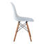 Ensemble de 4 chaises de salle à manger, chaises de salon, blanc