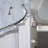 44'' Curved Shower Curtain Rod