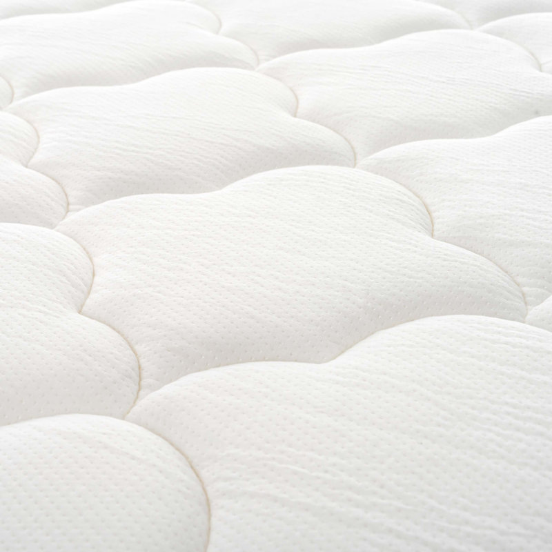 Queen Hybrid Mattress With Individually Wrapped Pocket Coils, Medium-Firm Support, Pressure Relief, Breathable Bamboo Cover, Certipur-US And OEKO-TEX Certified.