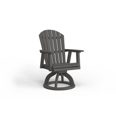 Berlin Gardens Comfo Back Swivel Dining Chair