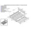 Lit plateforme en bois de qualité supérieure avec pied de lit et lit gigogne Jaqson-49622940-49622941