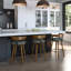 Tabouret de bar et de comptoir pivotant avec dossier en bois Calvion-721093358-746590665-752728239