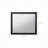 Huddersfield Black Finish Mirror