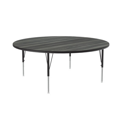 Table d'activité circulaire à hauteur ajustable