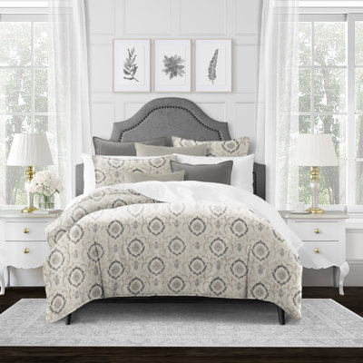 Inaya Microfiber 3 Piece Comforter Set