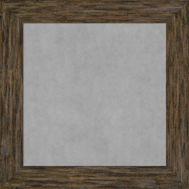 Tableau magnétique encadré brun Fencepost, H 31 po x l 31 po