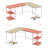 L-Shaped Metal Base Computer Desk-965506813-965506815