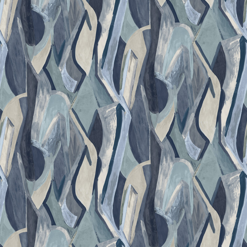 Dynamic Ink Banner, Blue