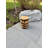 Acacia Wood Drum Patio Planter Barrel-171447573