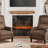 Faux Leather Pushback Recliner Chair For Living Room, Bedroom, And RV With Easy Assembly And Lumbar Support-1967922347