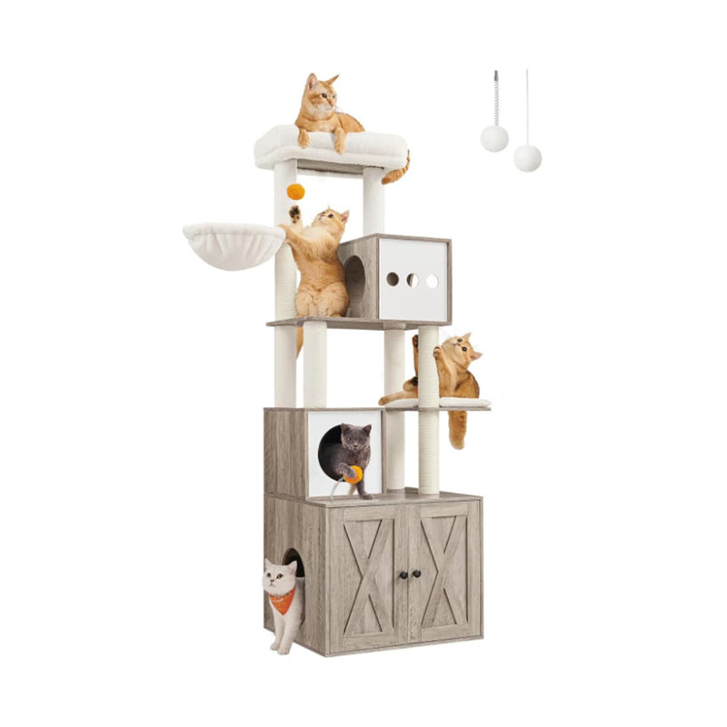 72.8'' H Cat Tree