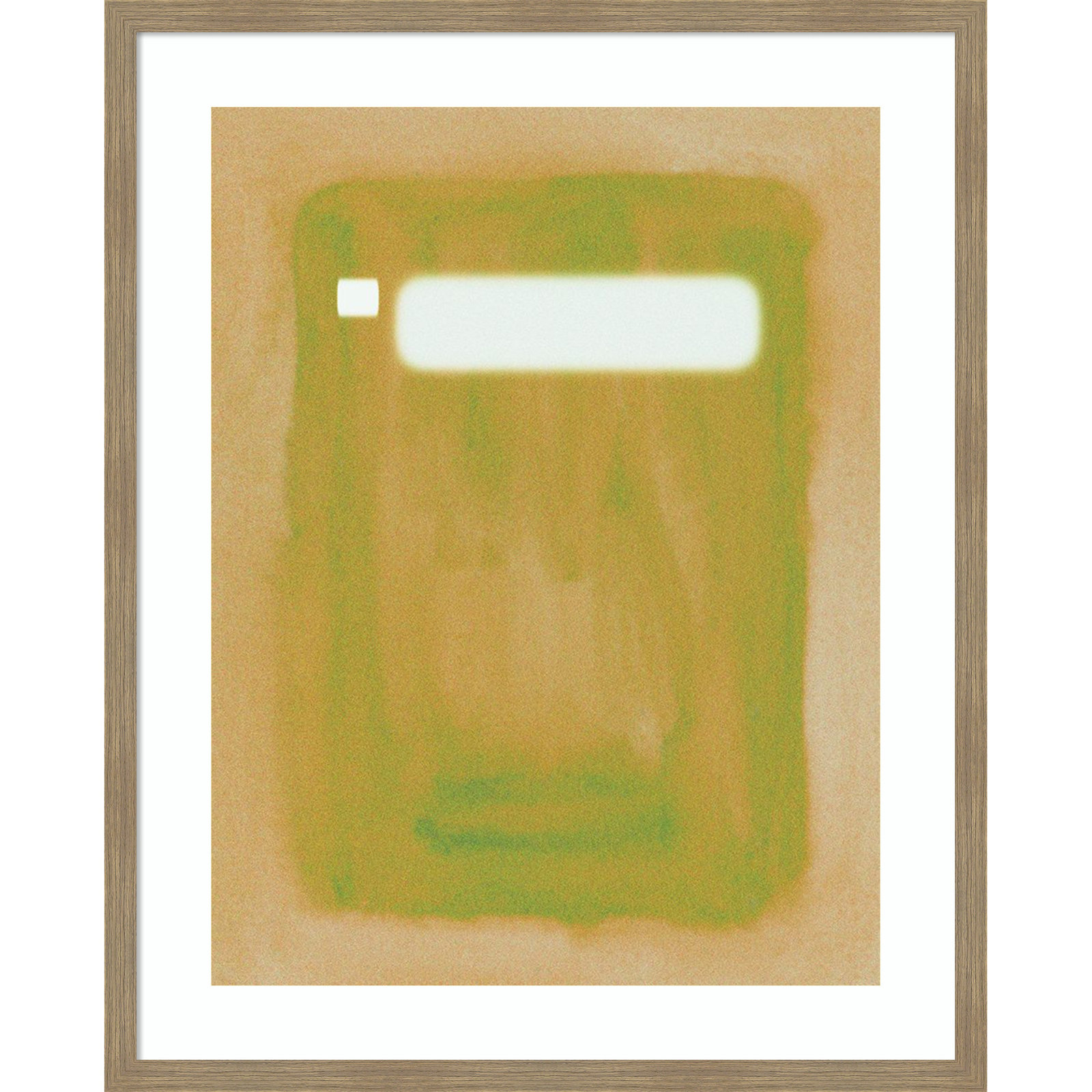 Focal Point II by Melissa Wang Wood Framed Wall Art Print, Brown, 42" H x 34" W