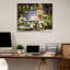 Citation artistique «Il conquiert qui endure». Toile tendue par Aulus Persius Flaccus Gallery