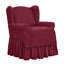 Housse à oreilles à coussin carré et à volants-1723399902