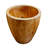 20.87"Vintage Style Bucket Shaped Coffee Table For Office, Dining Room And Living Room (Same SKU:W75770649)