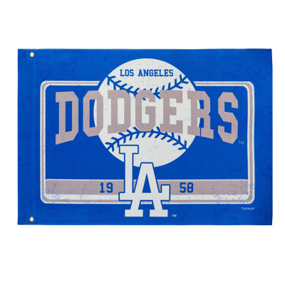 Lin 2 côtés 36 x 52 po mlb drapeau maison