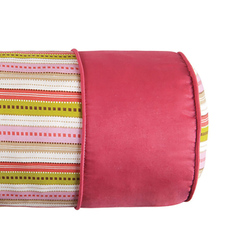 Celine Round Applique Petite Throw Pillow