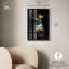 «Crowned Azure Bird I Shadowbox Print Bird» par Art Remedy-115130349-115130347