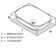 Amiata 60 Rounded Rectangle 23-5/8" Vessel Lavatory Sink in Volcanic Limestone without Internal Overflow